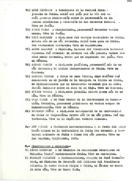Solicita se reciba el testimonio de las personas que se indica. (3)