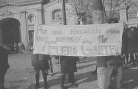 Manifestación de secundarios