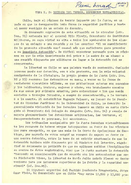 Tema N. 2: Reinado del terror. Represión extrajudicial. (1)