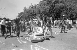 Protesta callejera