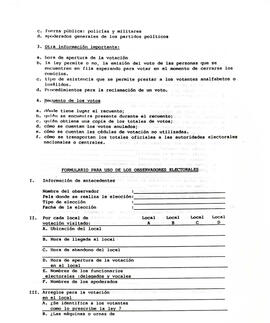 Pautas de orientación para la observación del plebiscito en Chile. (24)