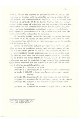 La protección de los derechos del hombre y el impacto de las situaciones de emergencia según el d...