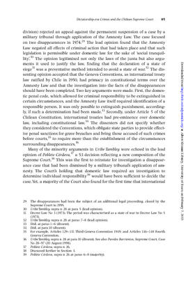 A Human Rights Triumph Dictatorship-era Crimes and the Chilean Supreme Court (7)