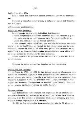 Estudio de los informes de violaciones de derechos humanos en Chile, con particular referencia a ...