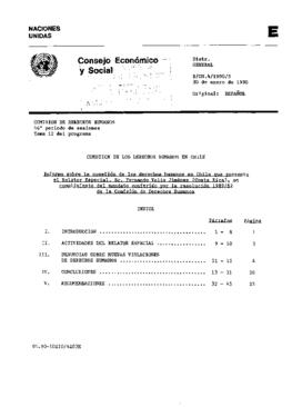 Cuestión de los Derechos Humanos en Chile