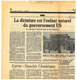 La dictature est l'enfant naturel du gouvernement US