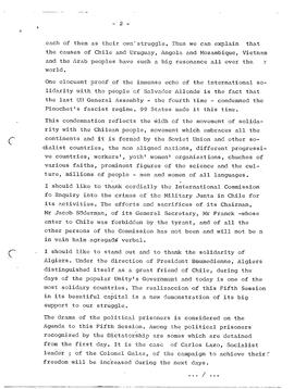 Speech pronounced by the General Secretary of the Communist Party of Chile (3)