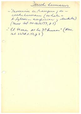 Derechos Humanos