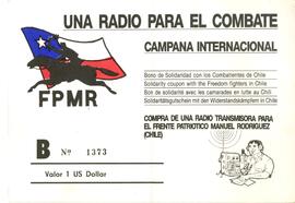 Un radio para el combate