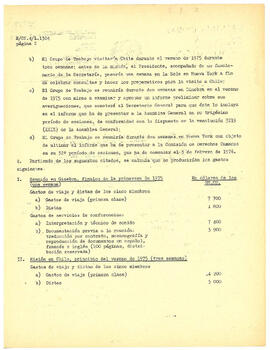 Consecuencias administrativas y financieras del proyecto de resolución revisado que figura en el ...