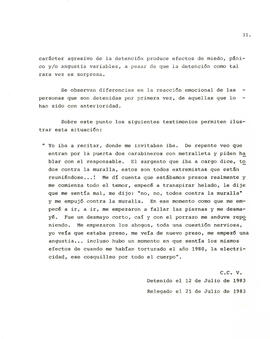 Psicología del miedo en las situaciones de represión política (34)