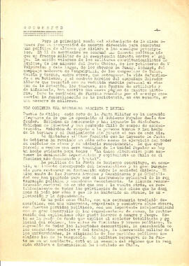 Último documento de la Unidad Popular redactado en Santiago (4)