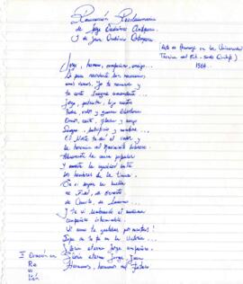 Resurrección revolucionaria de Jorge Andrónico Antequera y Juan Andrónico Antequera